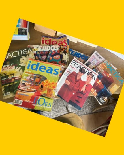 Colección revistas de tejido y bordado