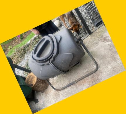 Compostera Barril 250 litros más nucleo lombrices Sodimac