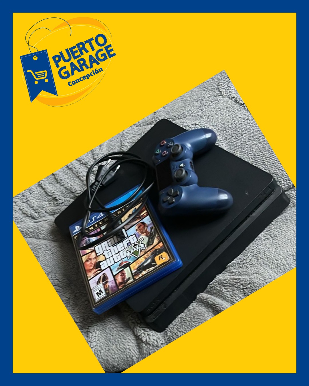 Consola PS4 Slim 1TB + GTA V