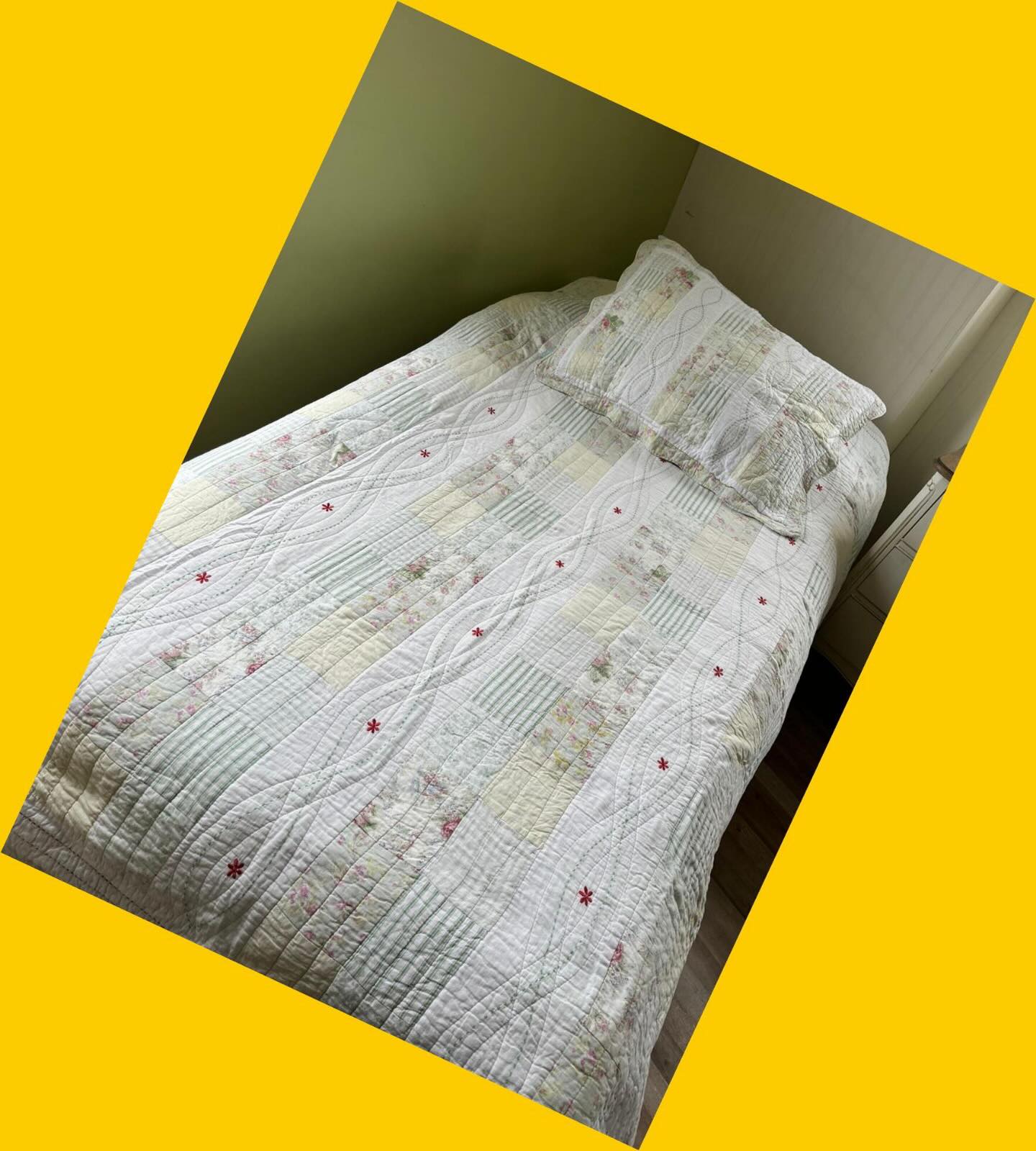 Cubrecama 1,5P con 1 funda de almohada Cannon Home