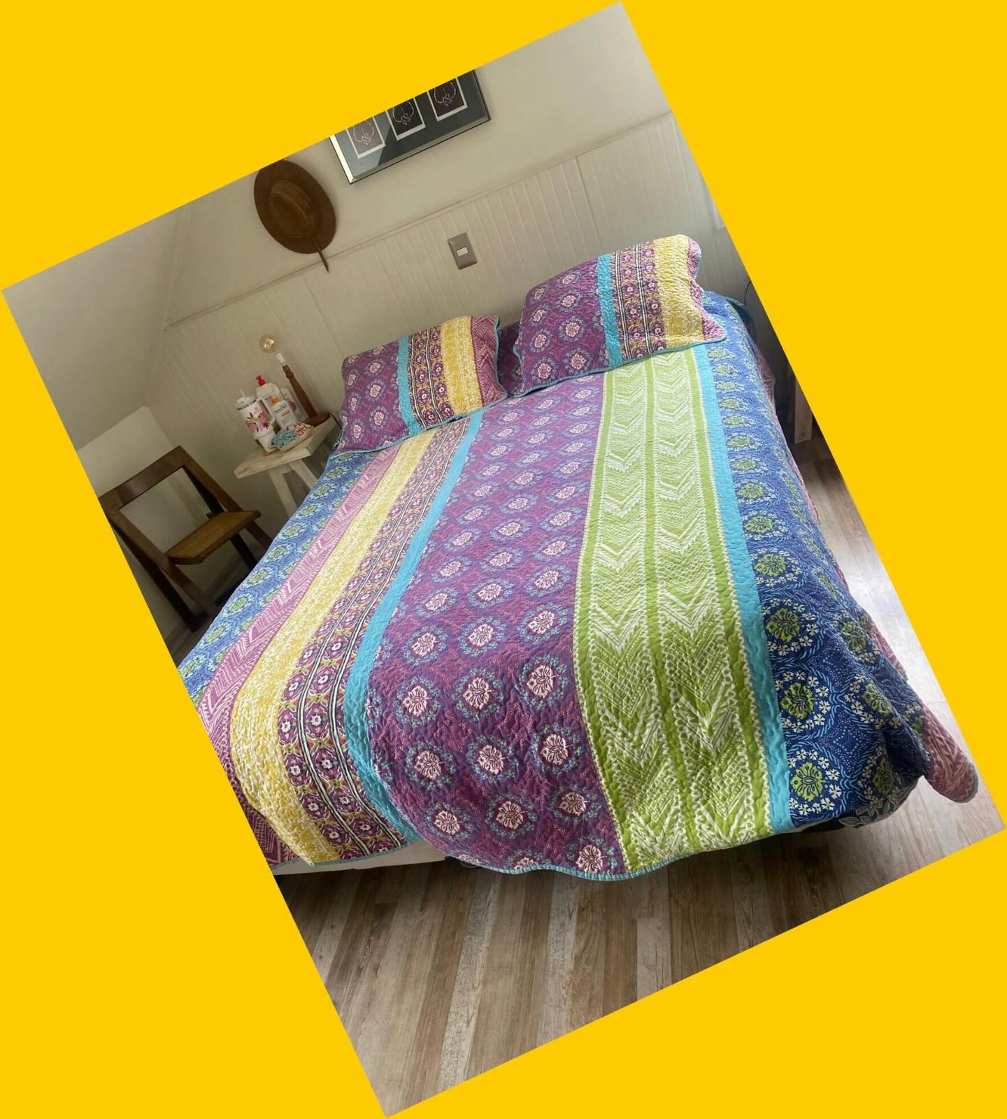 Cubrecama 2P con 2 fundas de almohada Cannon Home