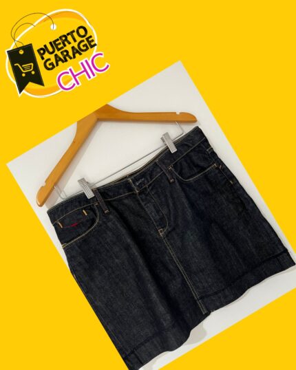 Falda corta denim Banana Republic
