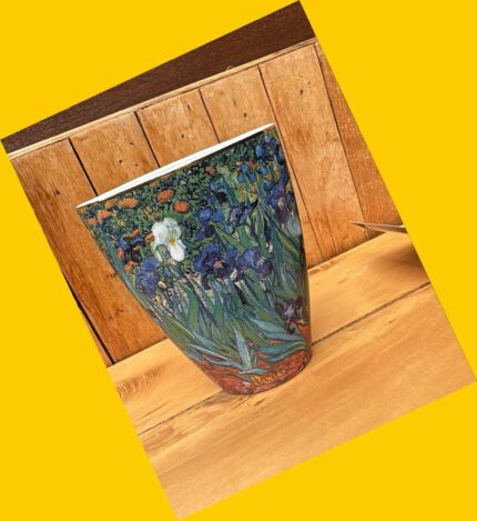 Florero decorativo con certificado de autenticidad y número de serie