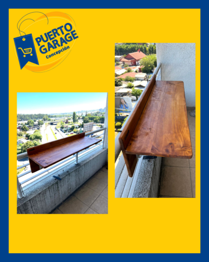 Barra terraza de madera Kaoba