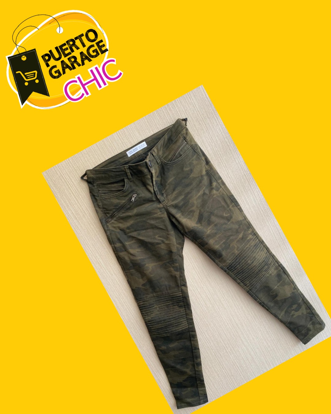 Jeans cargo Zara