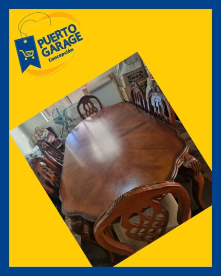 Juego de comedor / 6 sillas