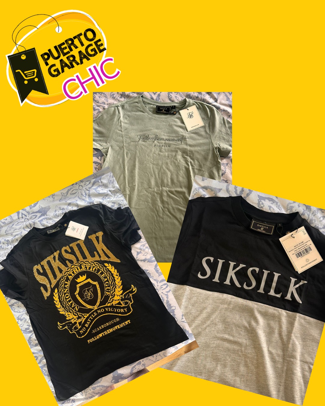 Pack 3 Poleras SIKSILK