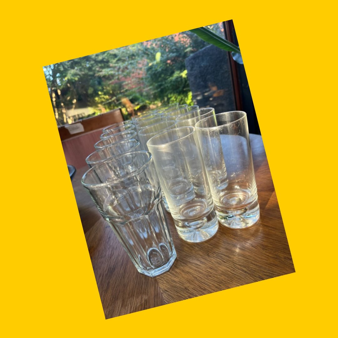 Pack de 15 vasos