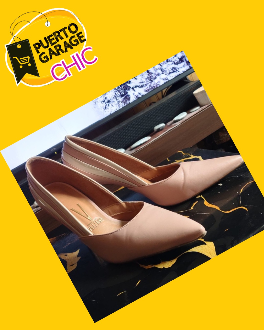 Sandalias Mules blancas Vizzano