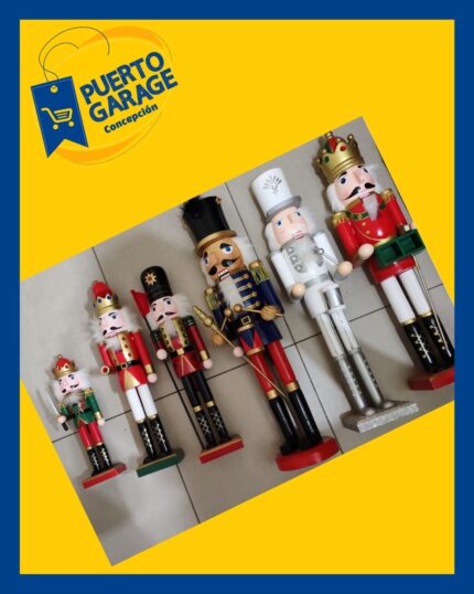 Set de 6 muñecos cascanueces