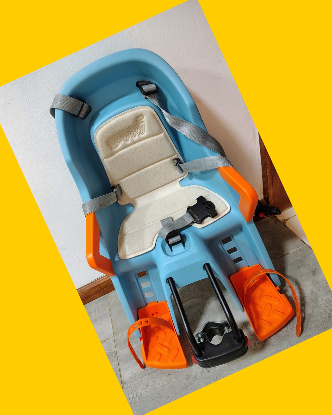 Silla de guagua para bici Guppy