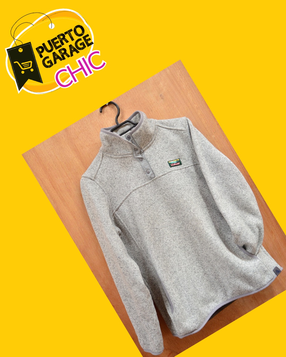 Sweater gris L.L.Bean