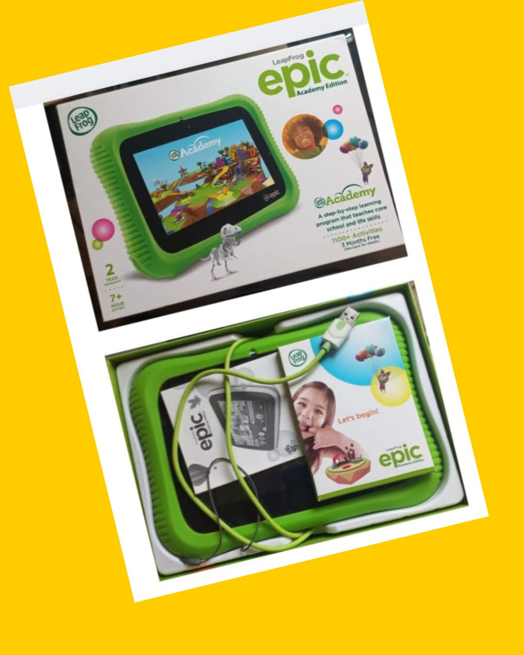 Tableta de aprendizaje para niños de 3 a 8años Leapfrog