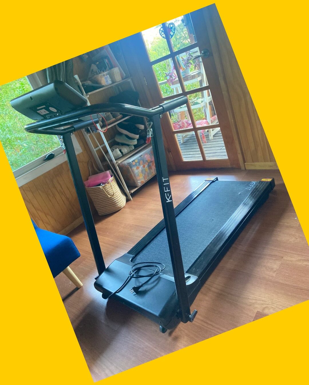 Trotadora plegable eléctrica K-fit