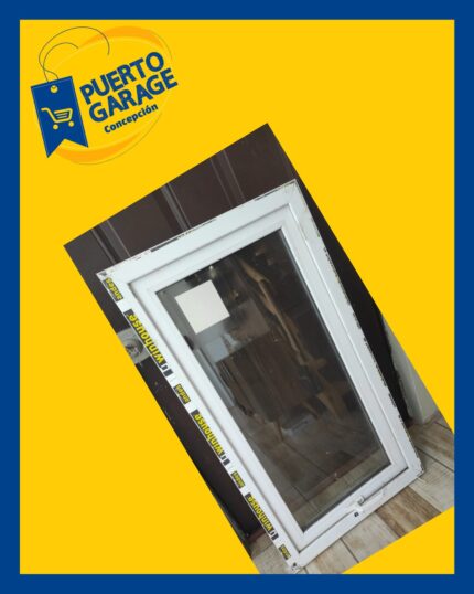 Ventana termopanel PVC blanco (No indica)