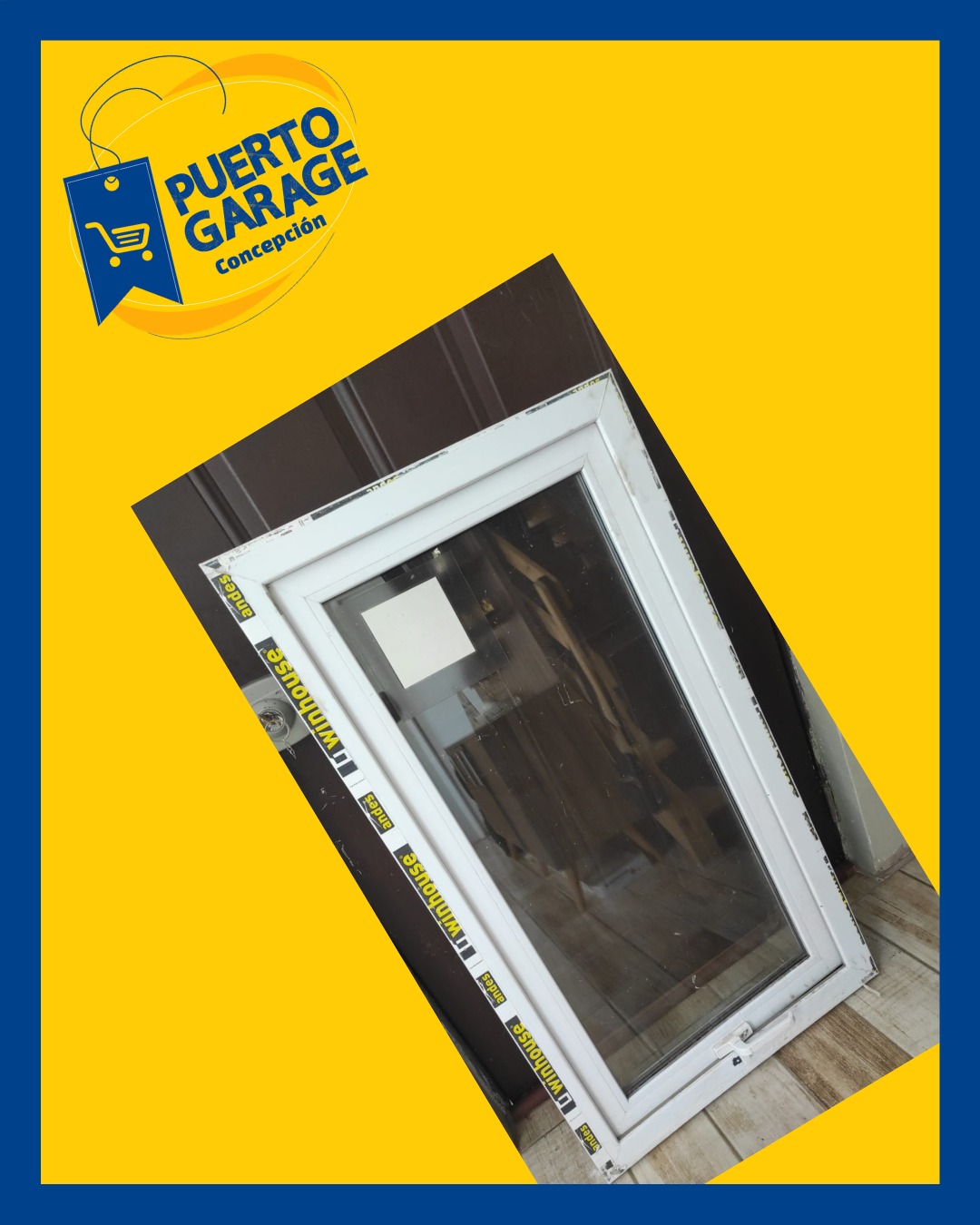 Ventana termopanel PVC blanco (No indica)