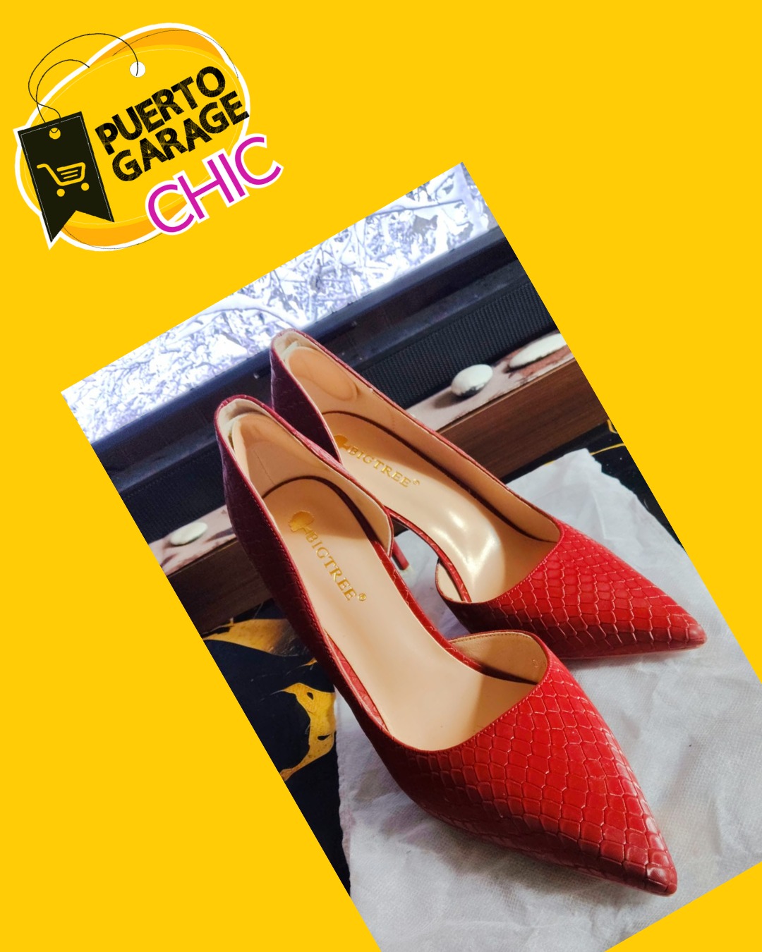 Zapatos rojos Bigtree