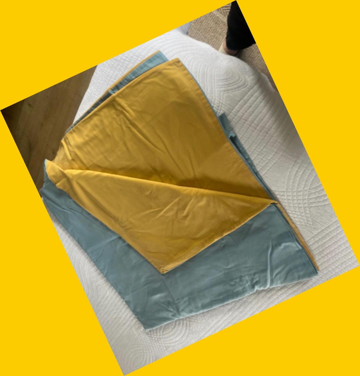 2 Fundas de plumón algodón tricolor King casa Ideas