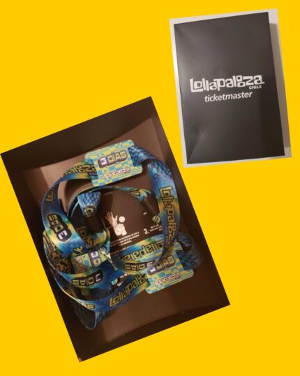 3 Entradas de 3 días Lollapalooza Chile 2026 (3 entradas generales para los 3 días, viernes 13, sábado 14 y domingo 15 de marzo 2026)