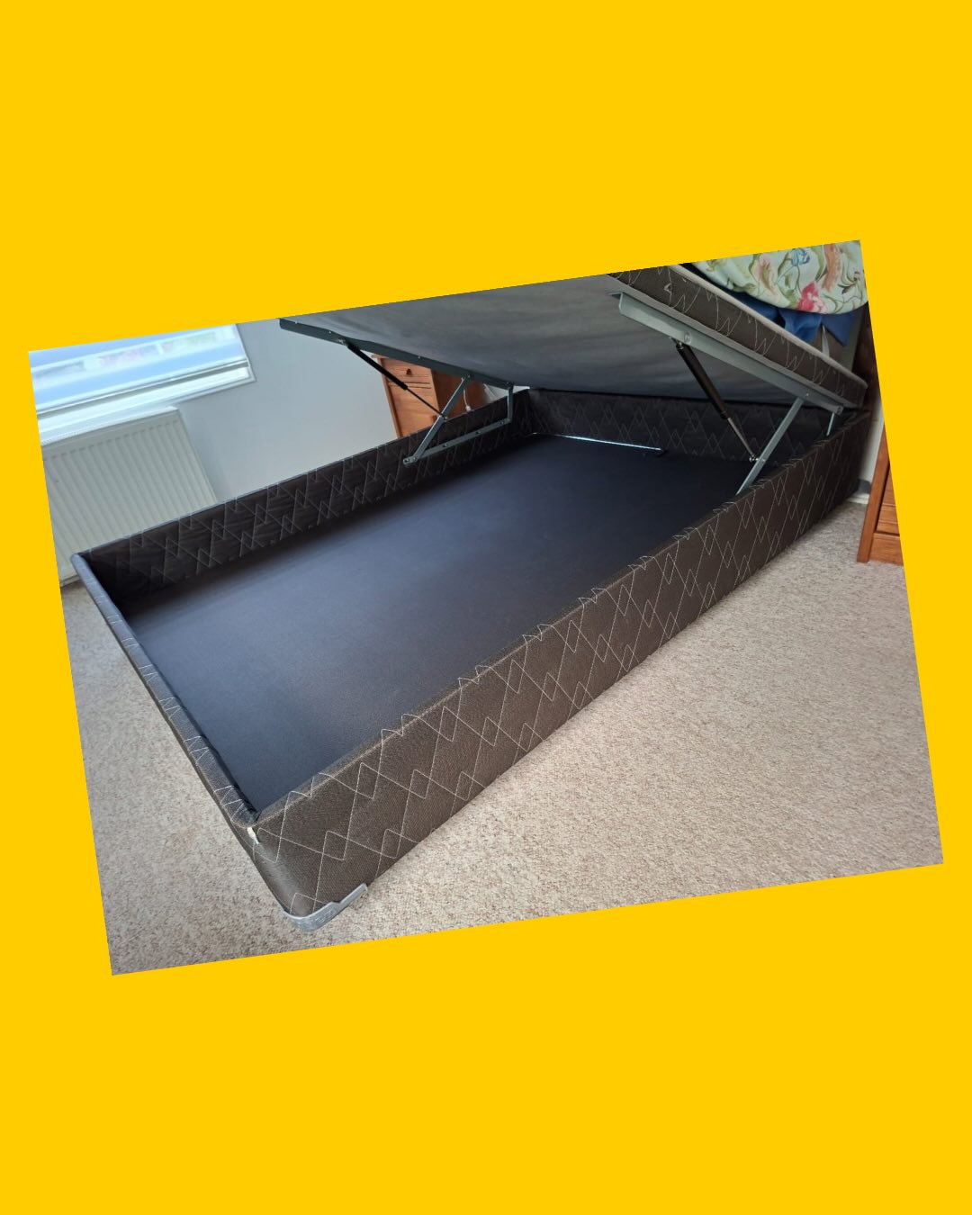 Base cama 2P Boxet tipo baúl Rosen