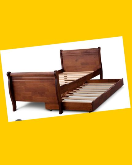 Cama nido de madera con colchones incluidos Rosen