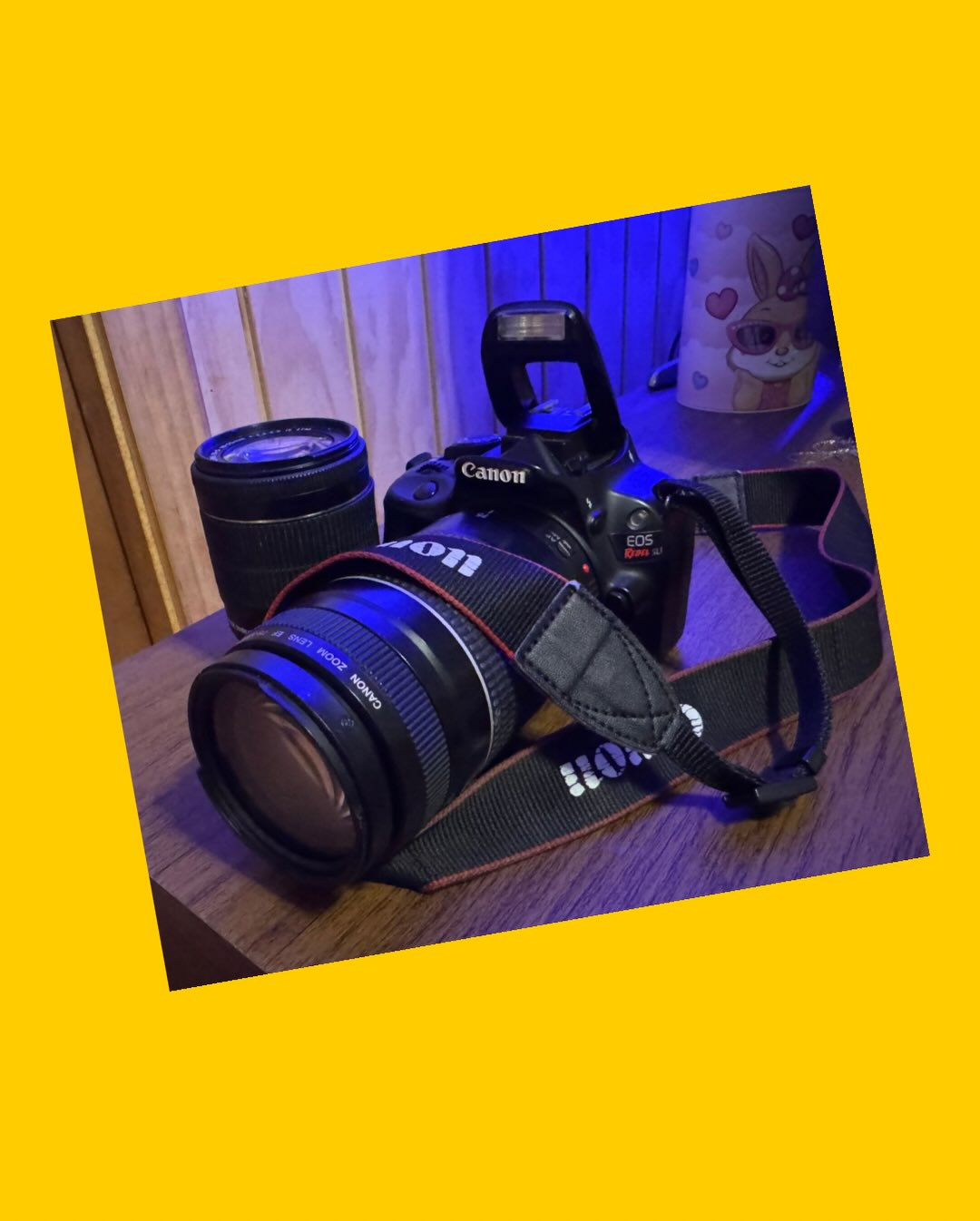 Cámara fotográfica con lente 18-55mm Canon 18-55 mm