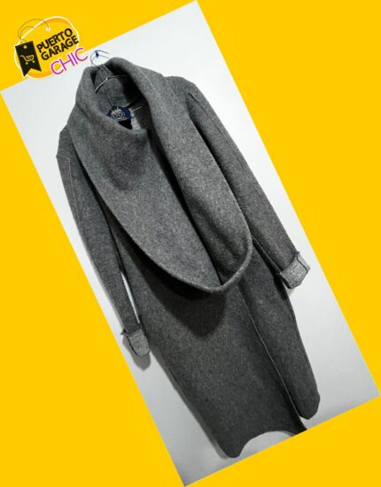 Chaquetón lana gris
