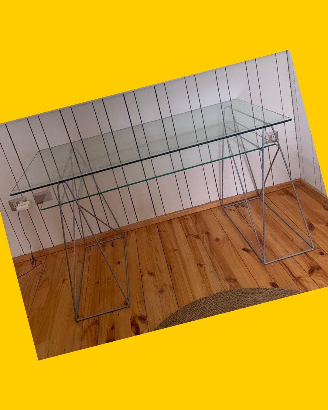 Escritorio de vidrio Ripley