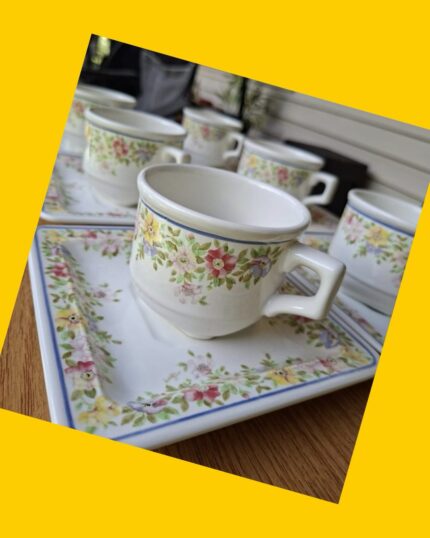 Juego de té 6 personas Tiffany Boutique (Made in Italy)