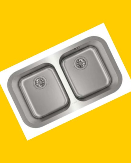 Lavaplatos bajo encimera acero inox. Doble Teka