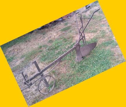 Máquina de arado aplicador