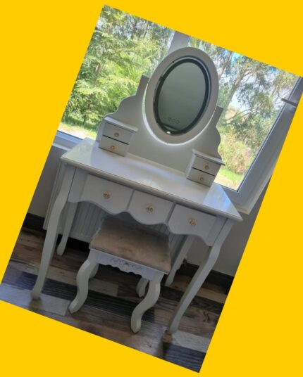 Mueble tocador con piso