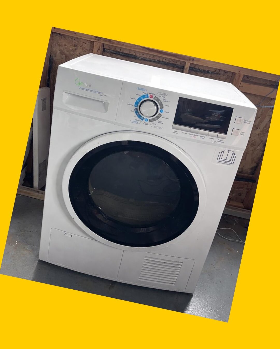 Secadora Condensación 9 kilos Midea