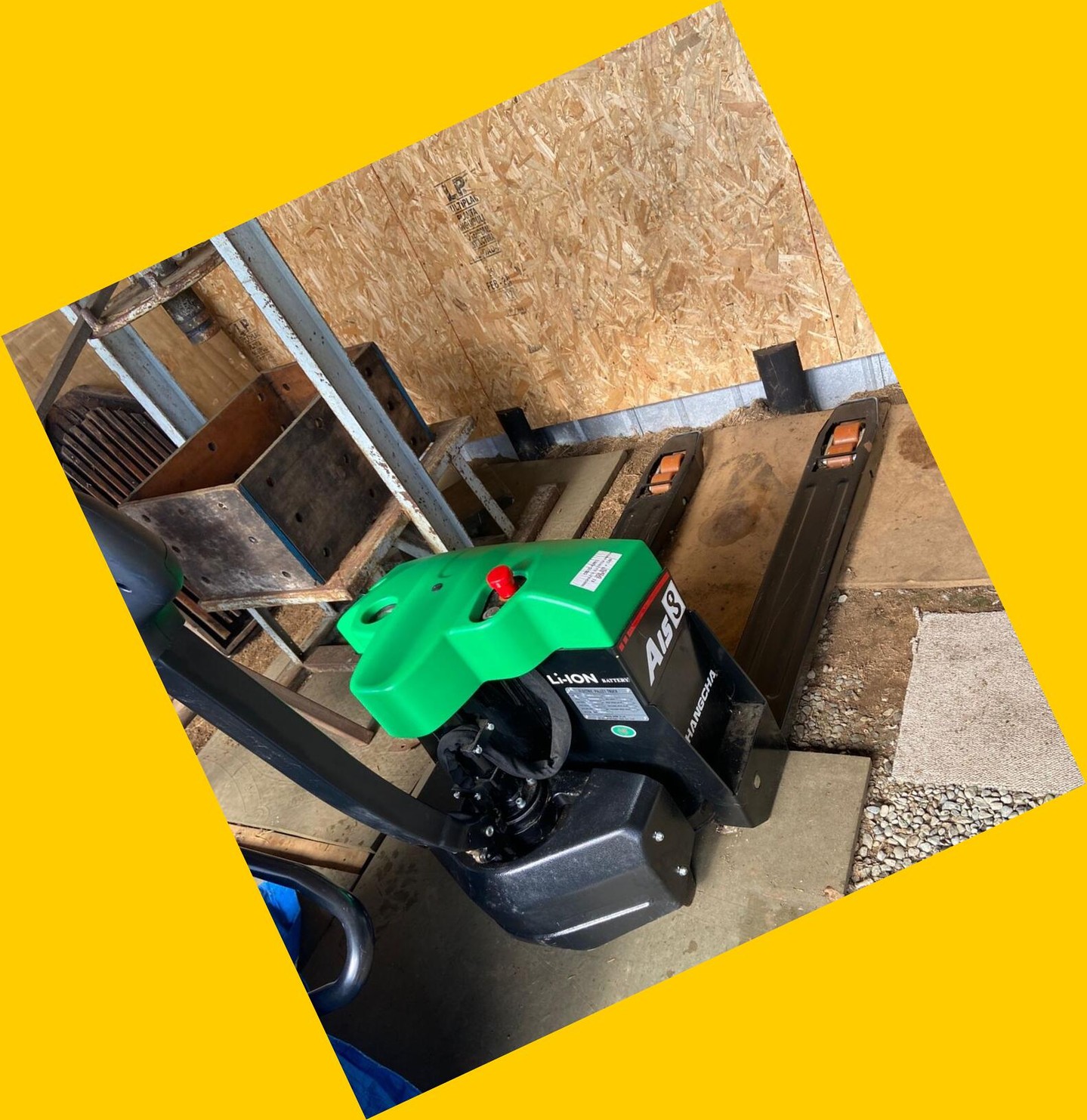 Transpaleta eléctrica Hangcha