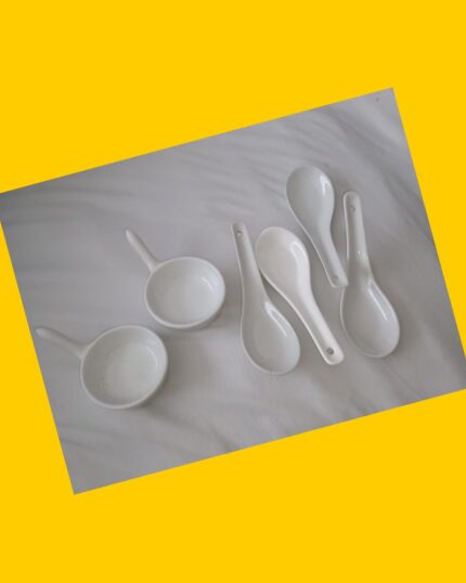 28 cucharas para cóctel de loza