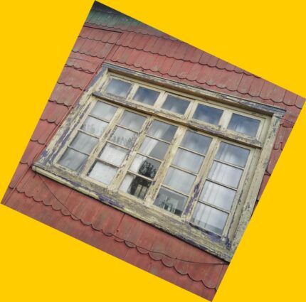 3 ventanas antiguas de madera