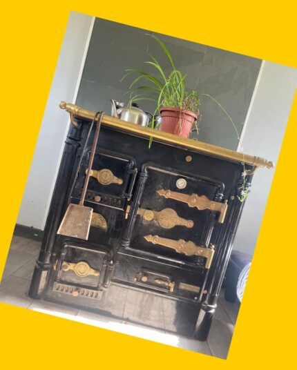 Cocina a leña hidro calefactora Hergom