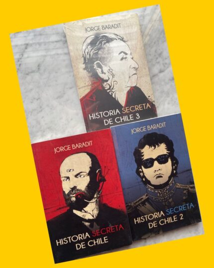 Pack 3 libros Historia Secreta de Chile