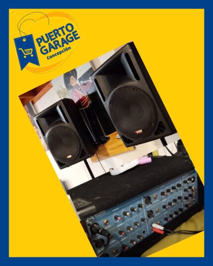 Pack mesa de sonido y 2 cajas pasivas Whaferdale - Novik