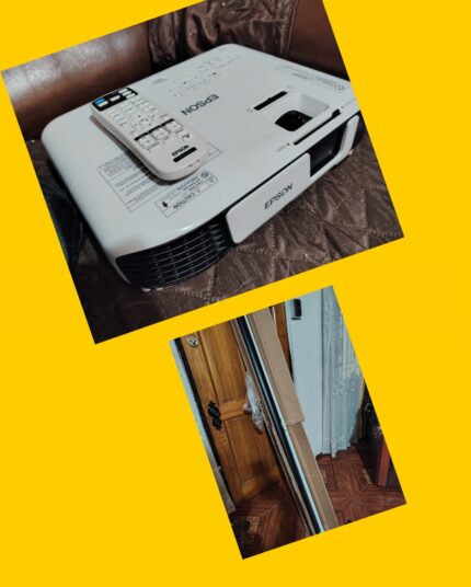 Proyector con telón Epson S41