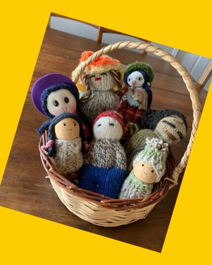 Set de muñecas artesanales