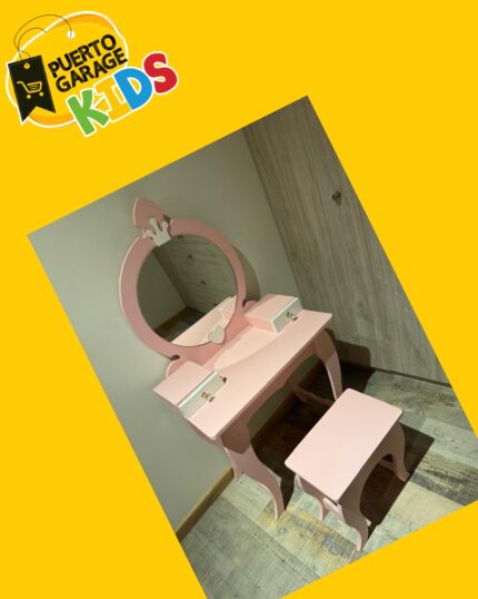 Tocador rosado Hecho a pedido