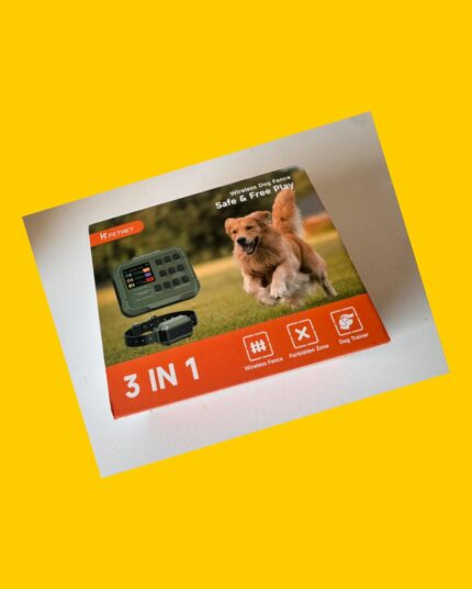 3 Cerco inalámbrico para contención y entrenamiento de mascotas PETHY