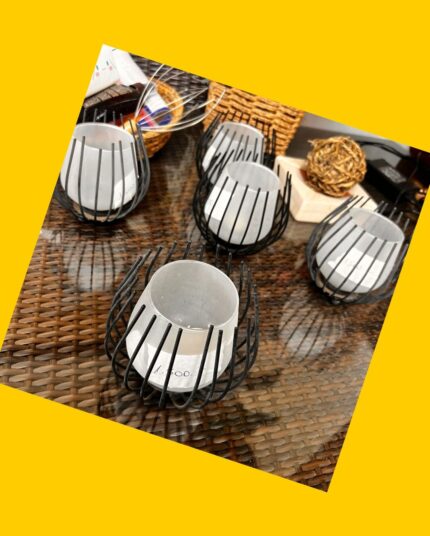 5 Candelabro portavelas