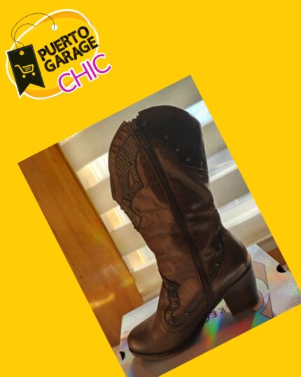 Bota cuero Albano