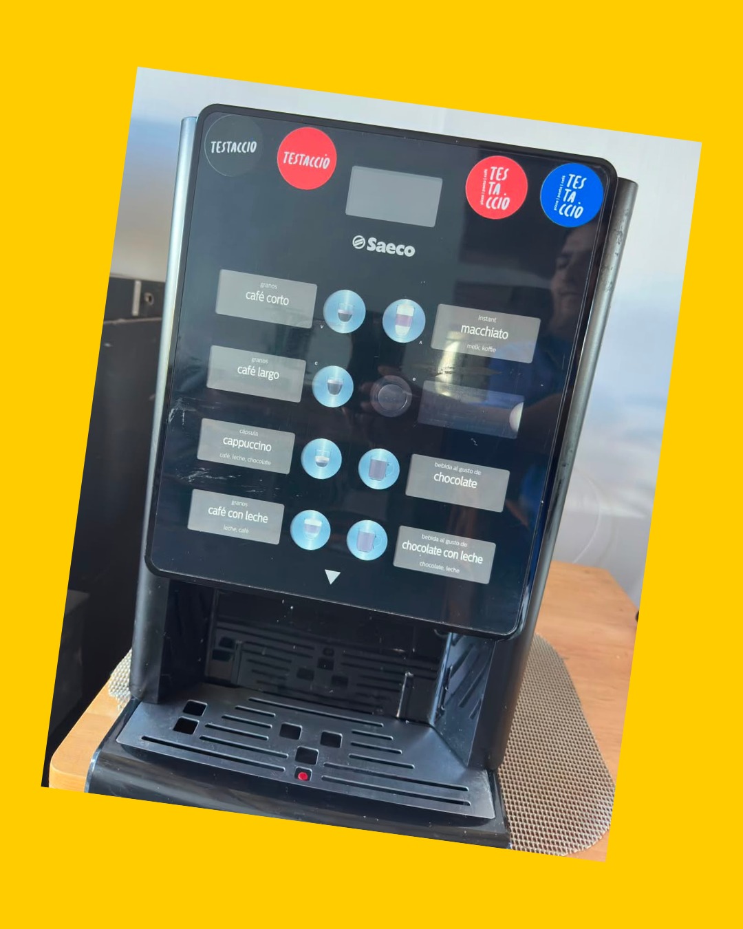 Cafetera automática Saeco