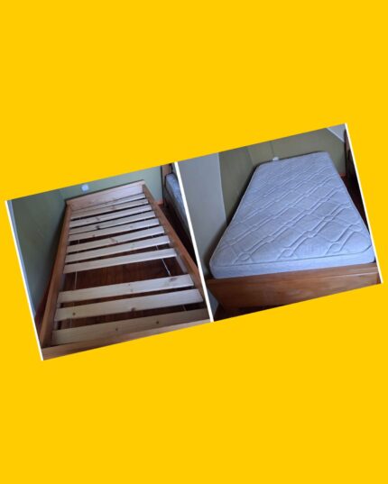 Cama con colchón 1,5P