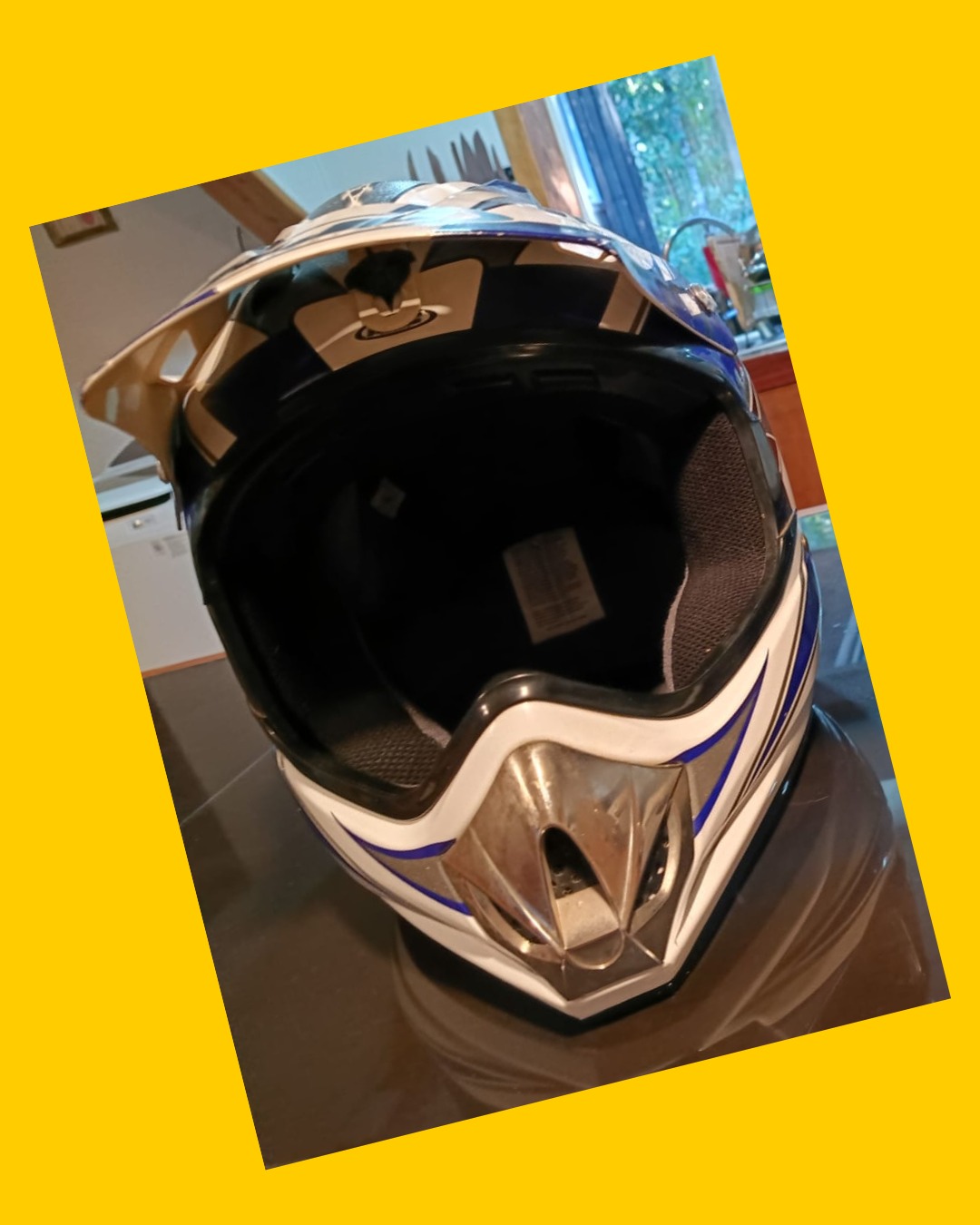 Casco motocross HJC
