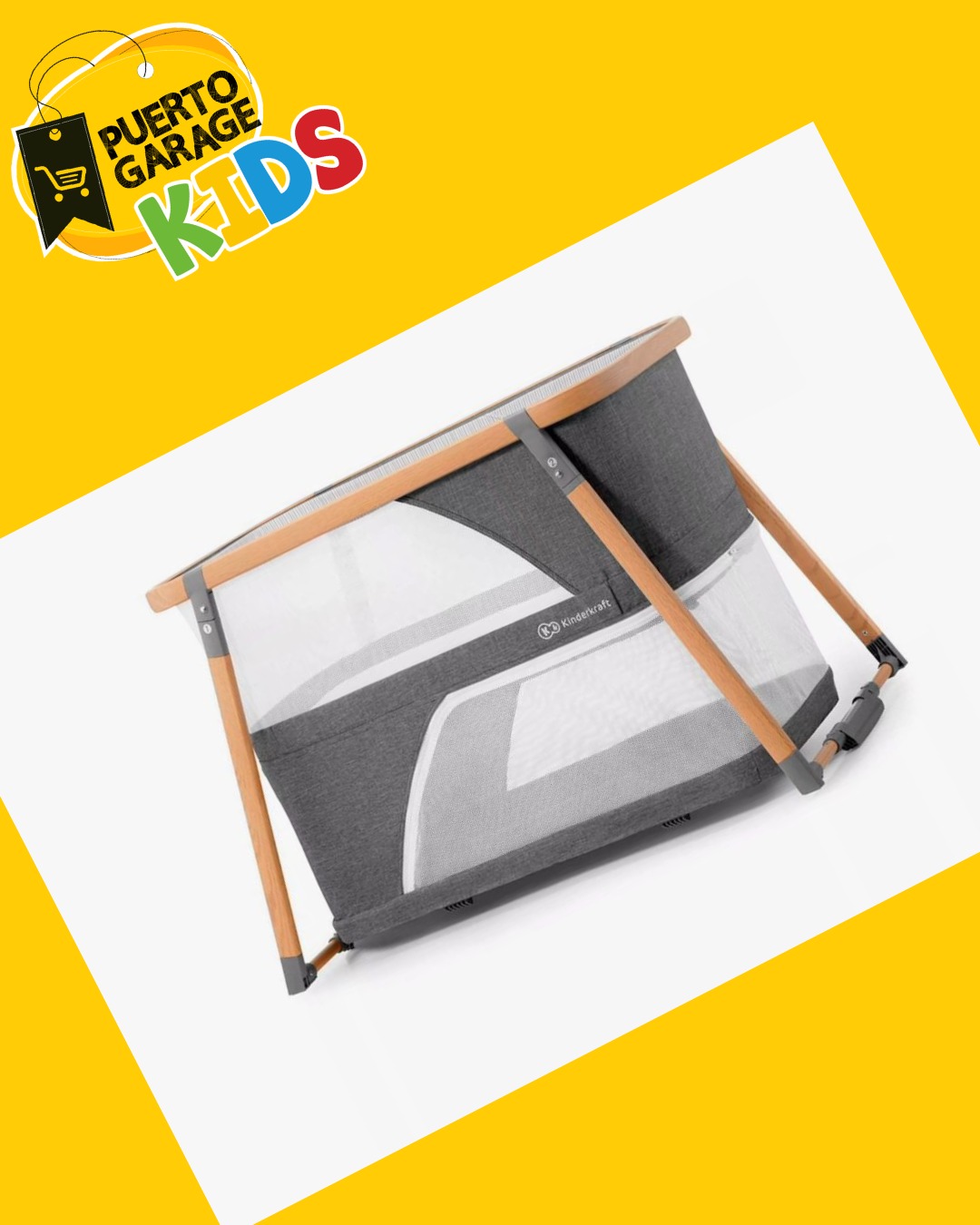 Cuna portátil 4 en 1 Kinderkraft