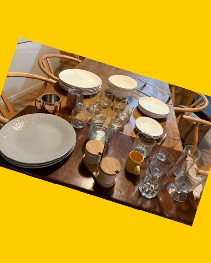 Lote vajilla y accesorios de cocina